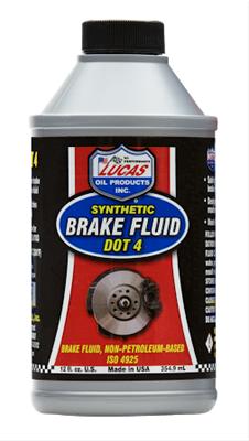 Lucas Oil Products Synthetic Dot-4 Brake Fluid 12. oz Set of 12